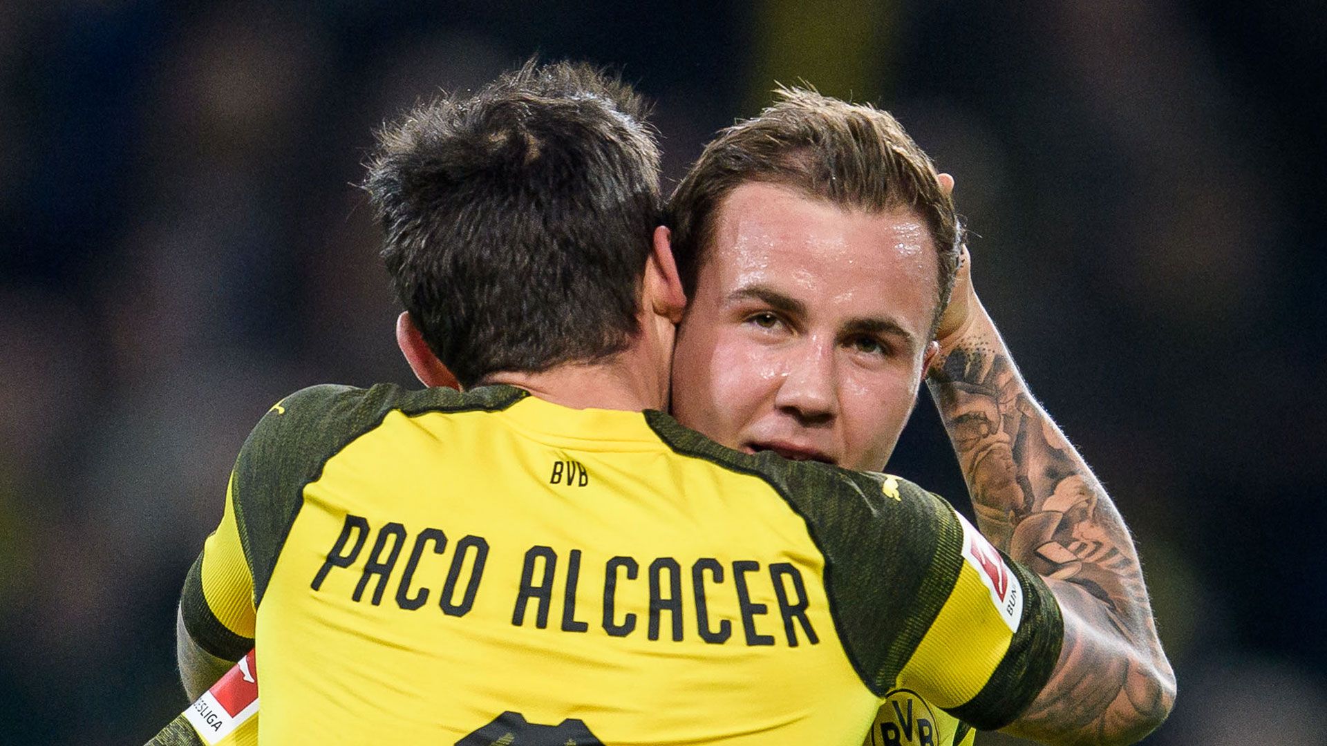 BVB Paco alcacer Mario Götze
