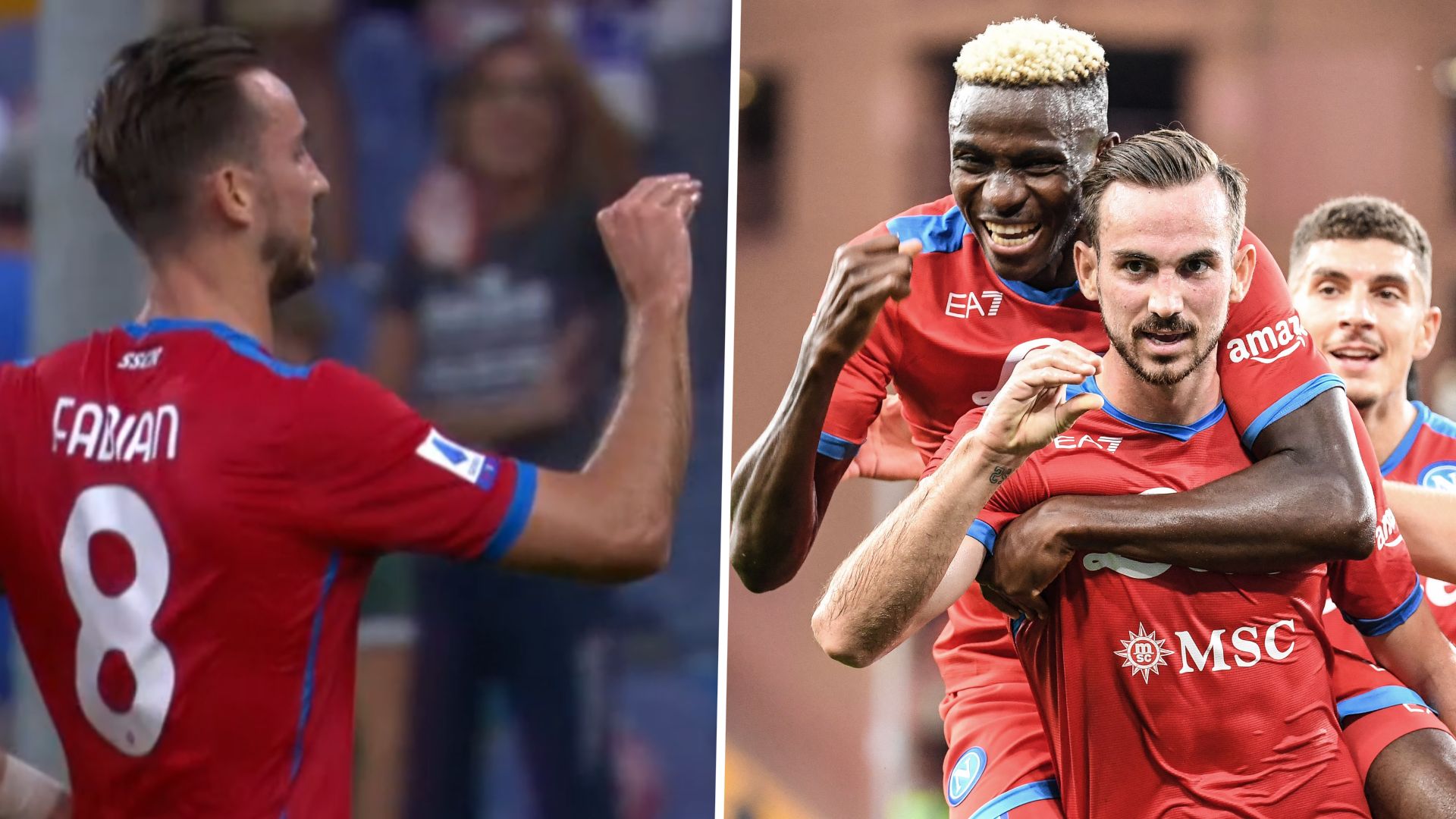 Fabian Ruiz Sampdoria Napoli Serie A