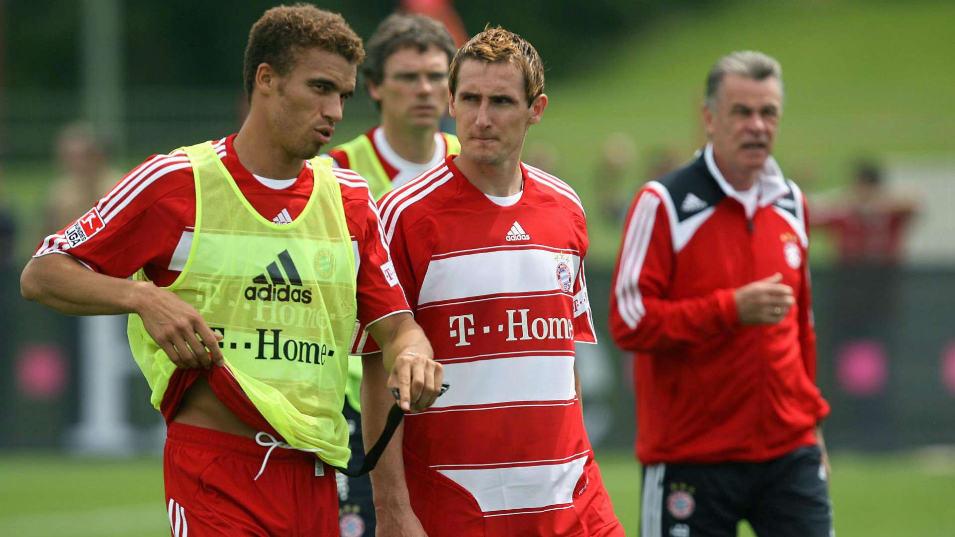 Valerien Ismael Miroslav Klose Bayern Munchen 2007