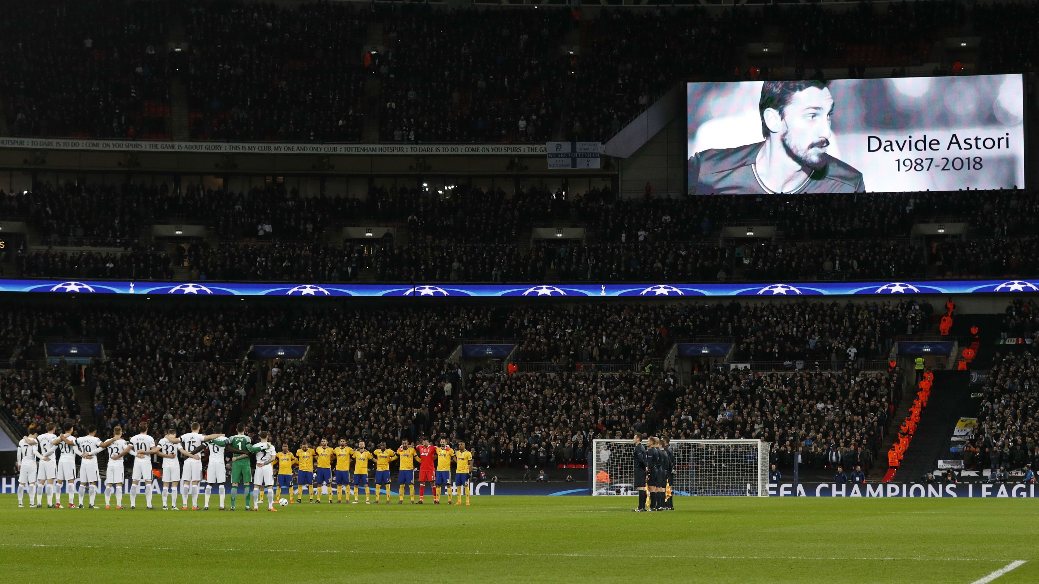 Tottenham Juventus Davide Astori