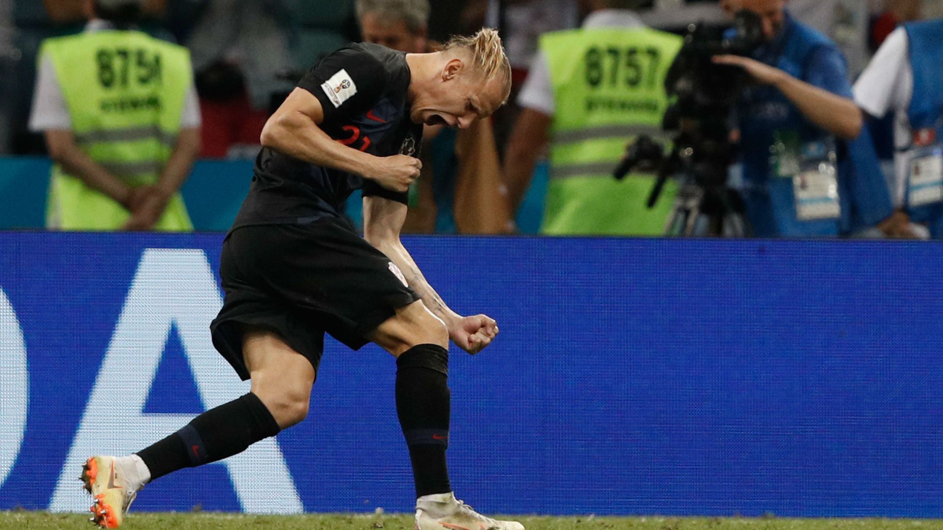 domagoj vida - croatia russia - world cup - 07072018