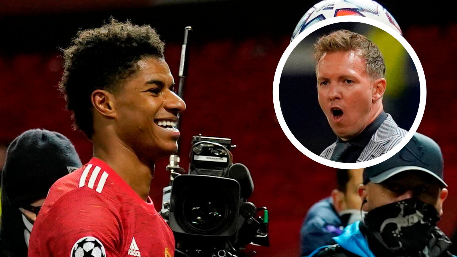 ONLY GERMANY GFX Marcus Rashford Julian Nagelsmann