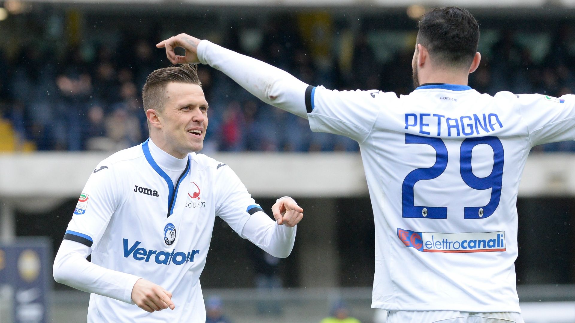 Josip Ilicic Andrea Petagna Verona Atalanta Serie A