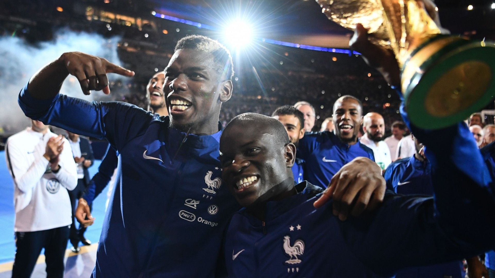 Pogba Kanté World Cup 2018