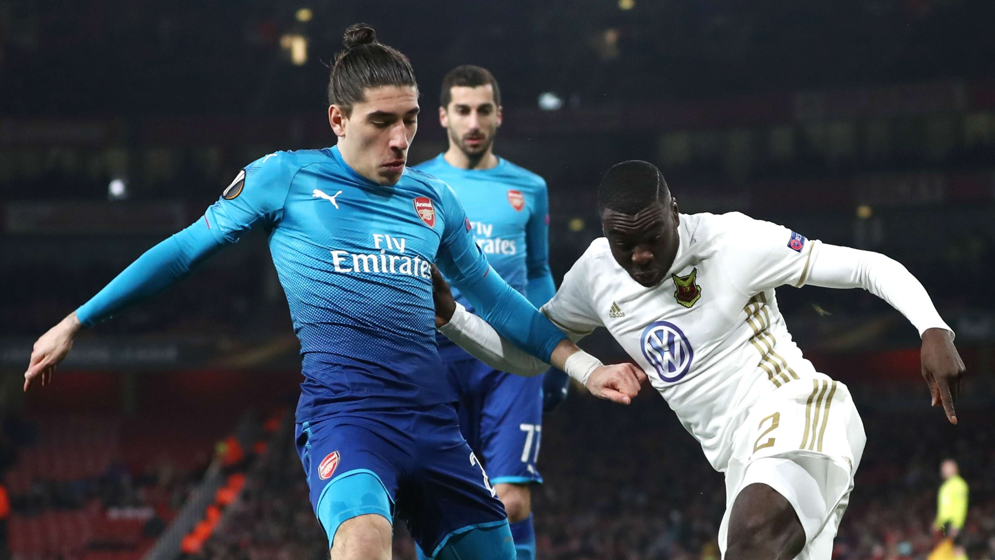 Hector Bellerin Tom Pettersson Arsenal Ostersunds