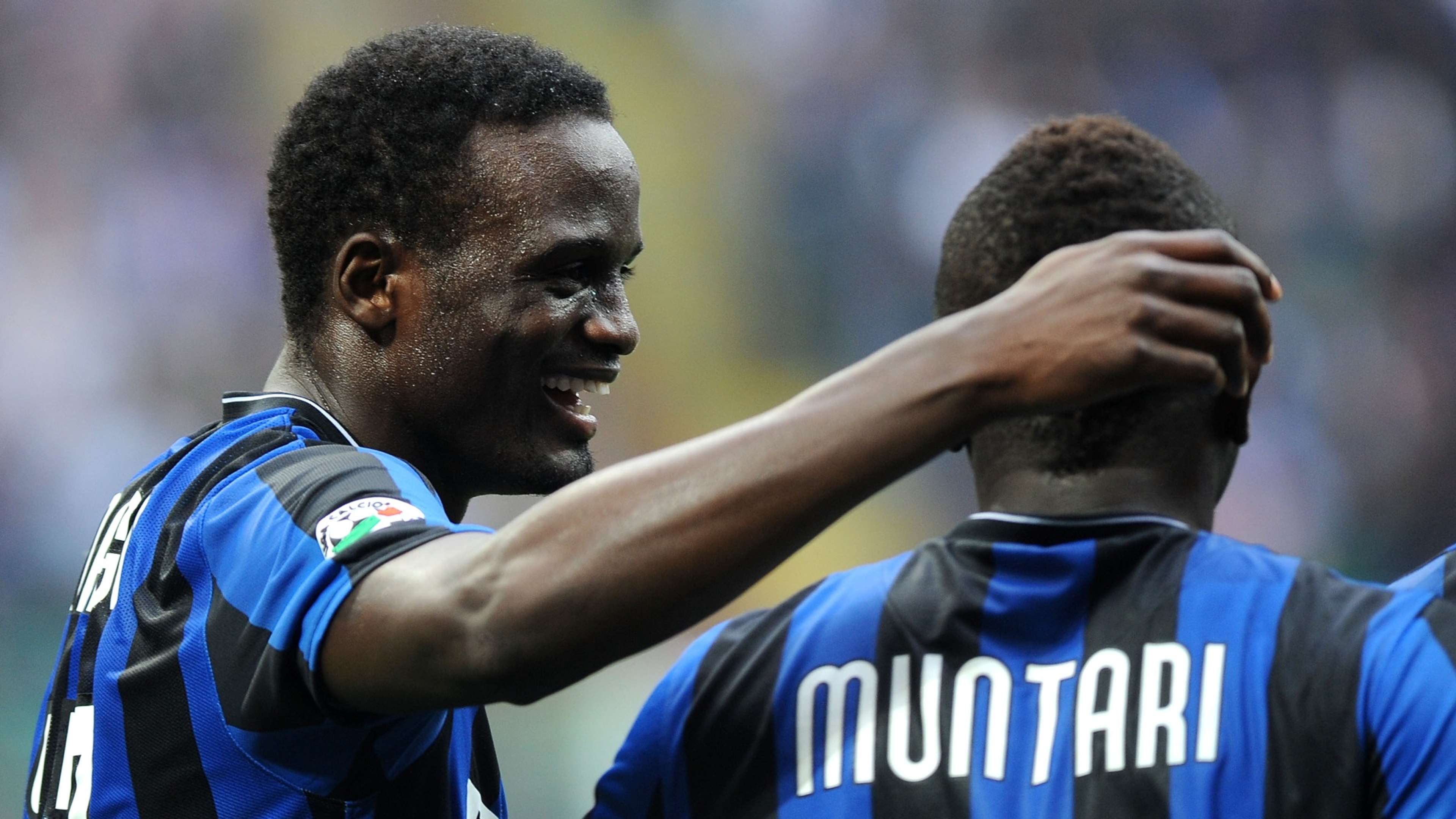 McDonald Mariga & Sulley Muntari of Inter Milan