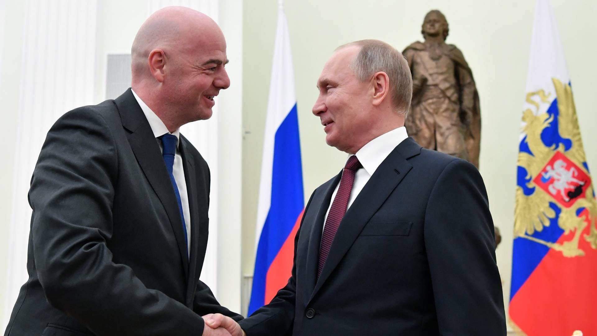 Gianni Infantino Wladimir Putin