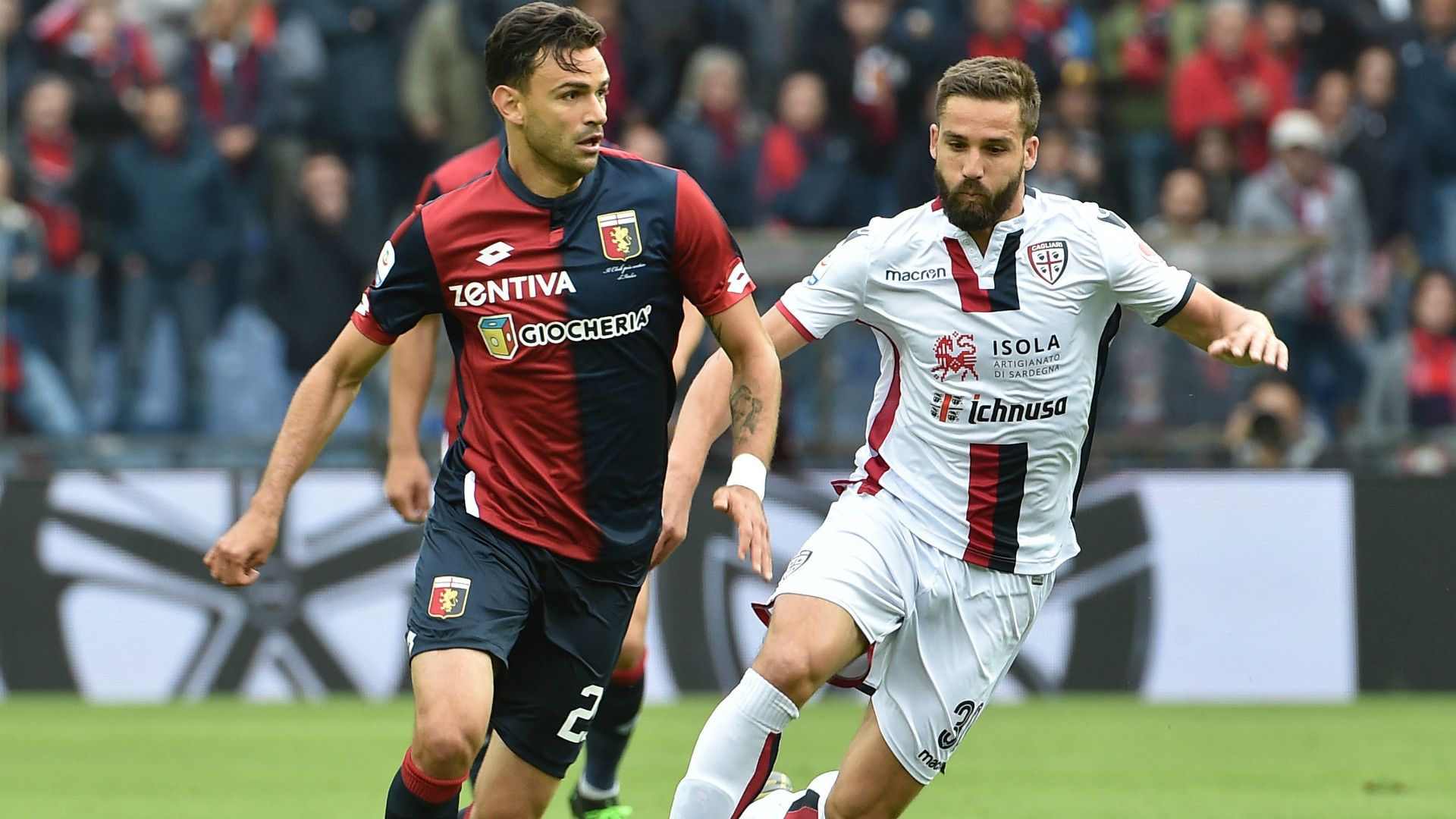 Genoa Cagliari Radovanovic Pavoletti