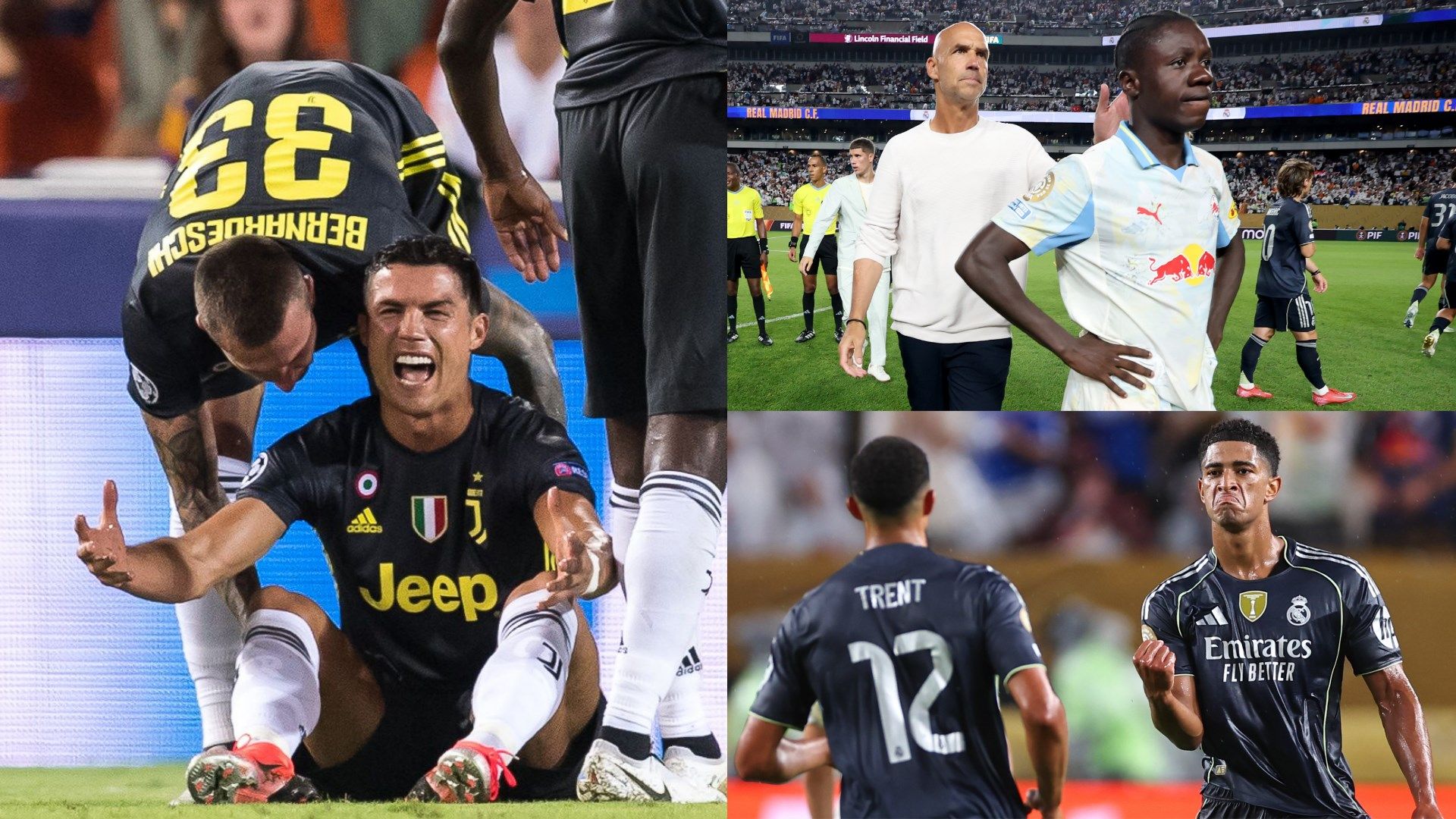 Cristiano Ronaldo red card