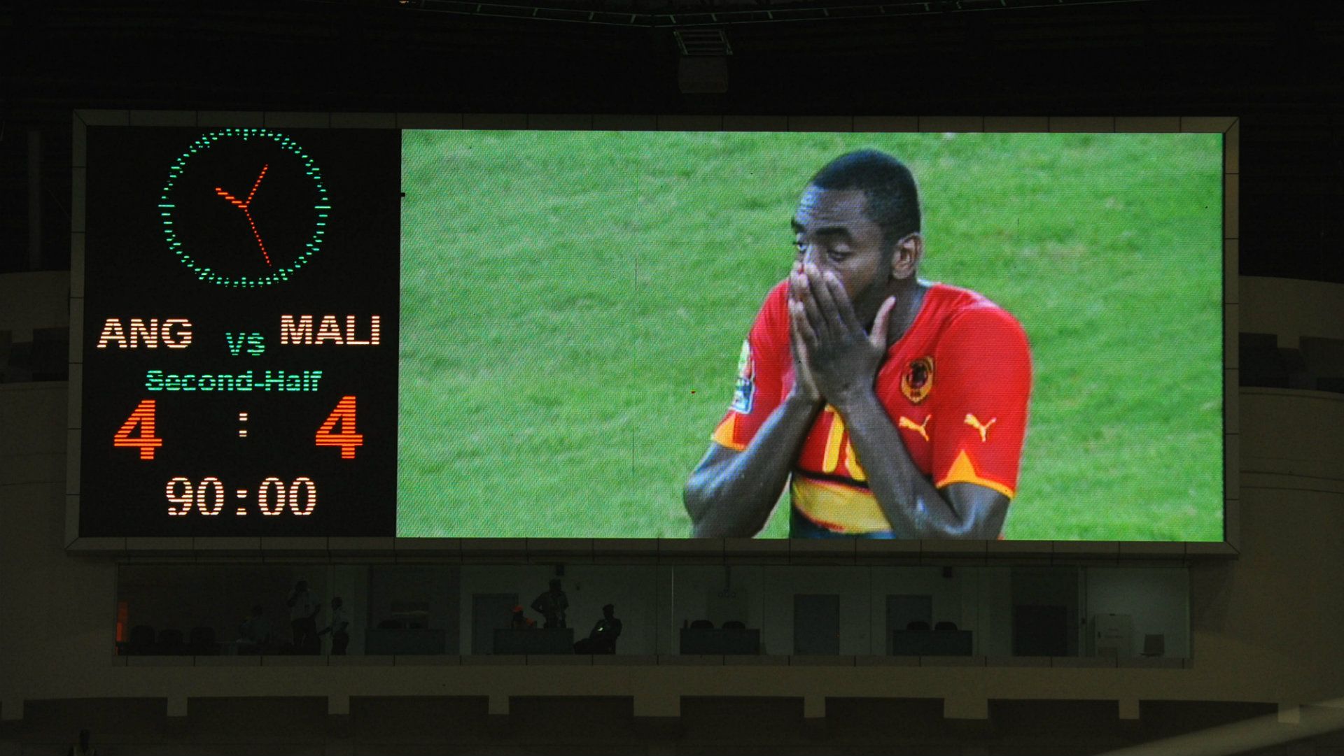 Angola 4 Mali 4 African Cup of Nations 2010