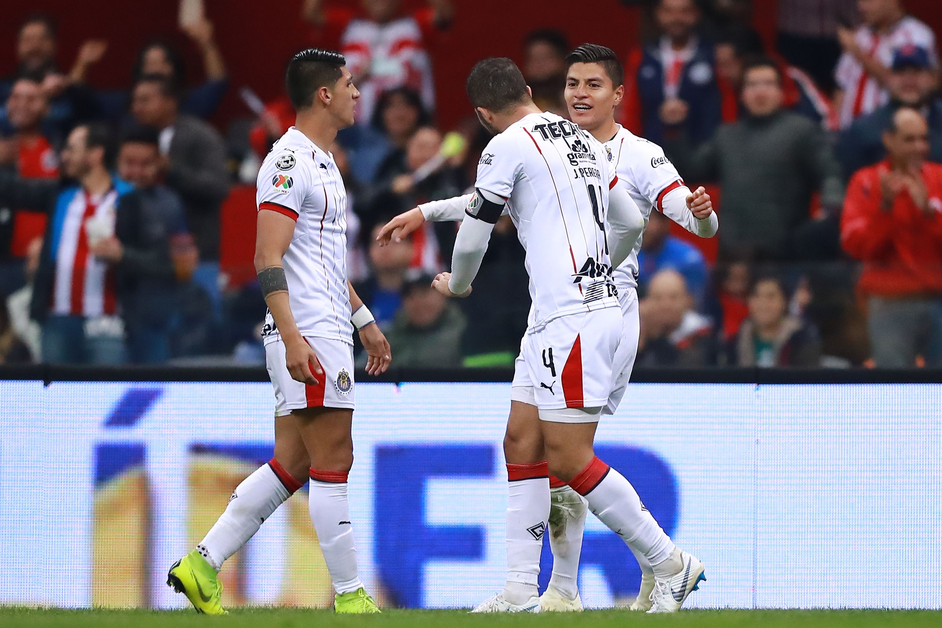 Alan Pulido Jair Pereira Josecarlos Van Rankin Chivas Cruz Azul