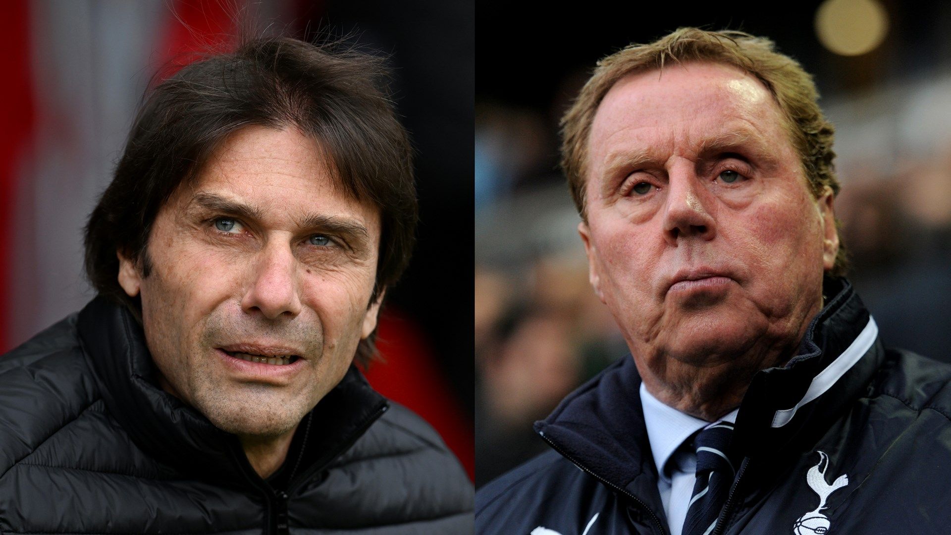 Antonio Conte Harry Redknapp Tottenham split