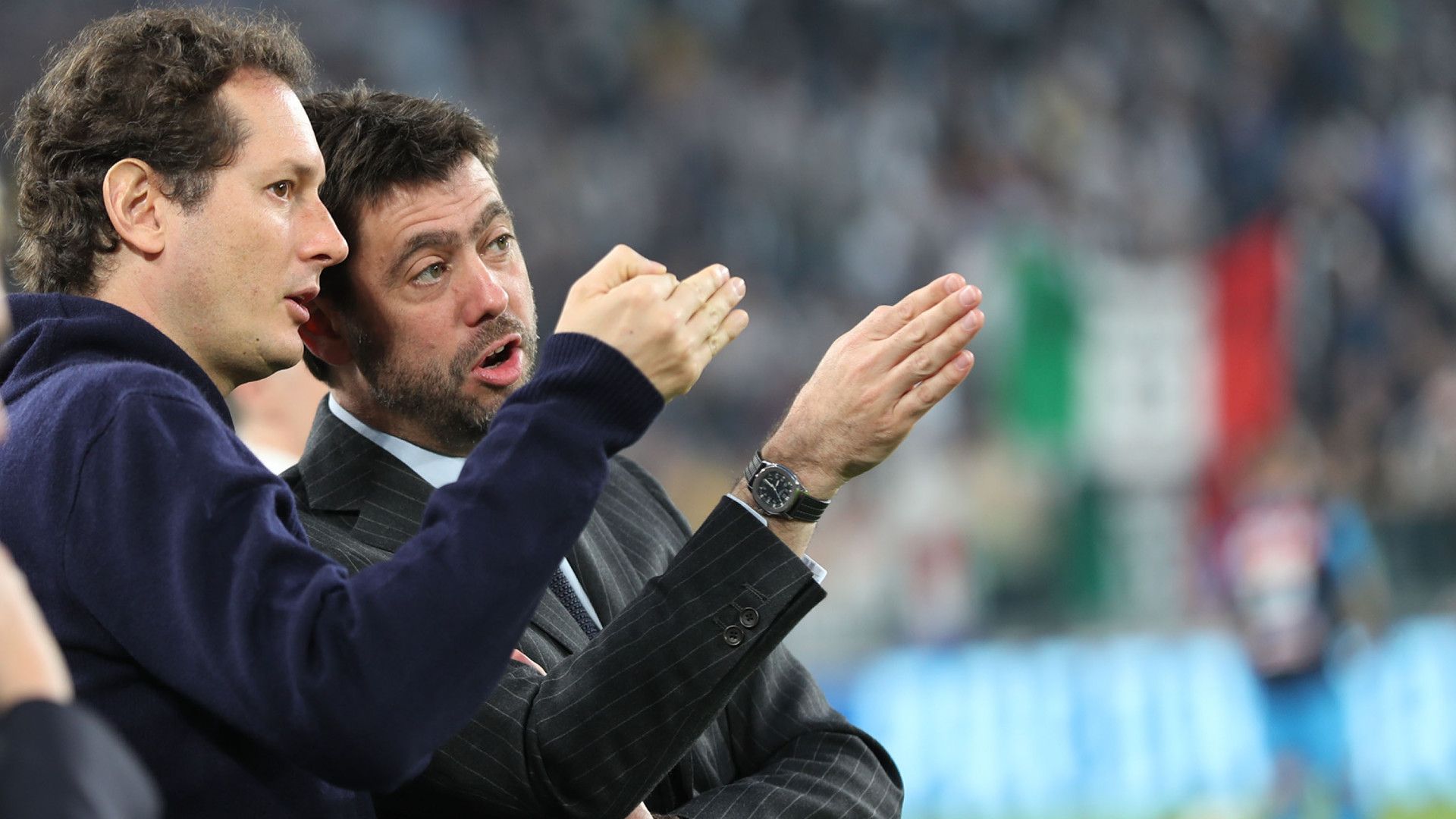 John Elkann Andrea Agnelli Juventus