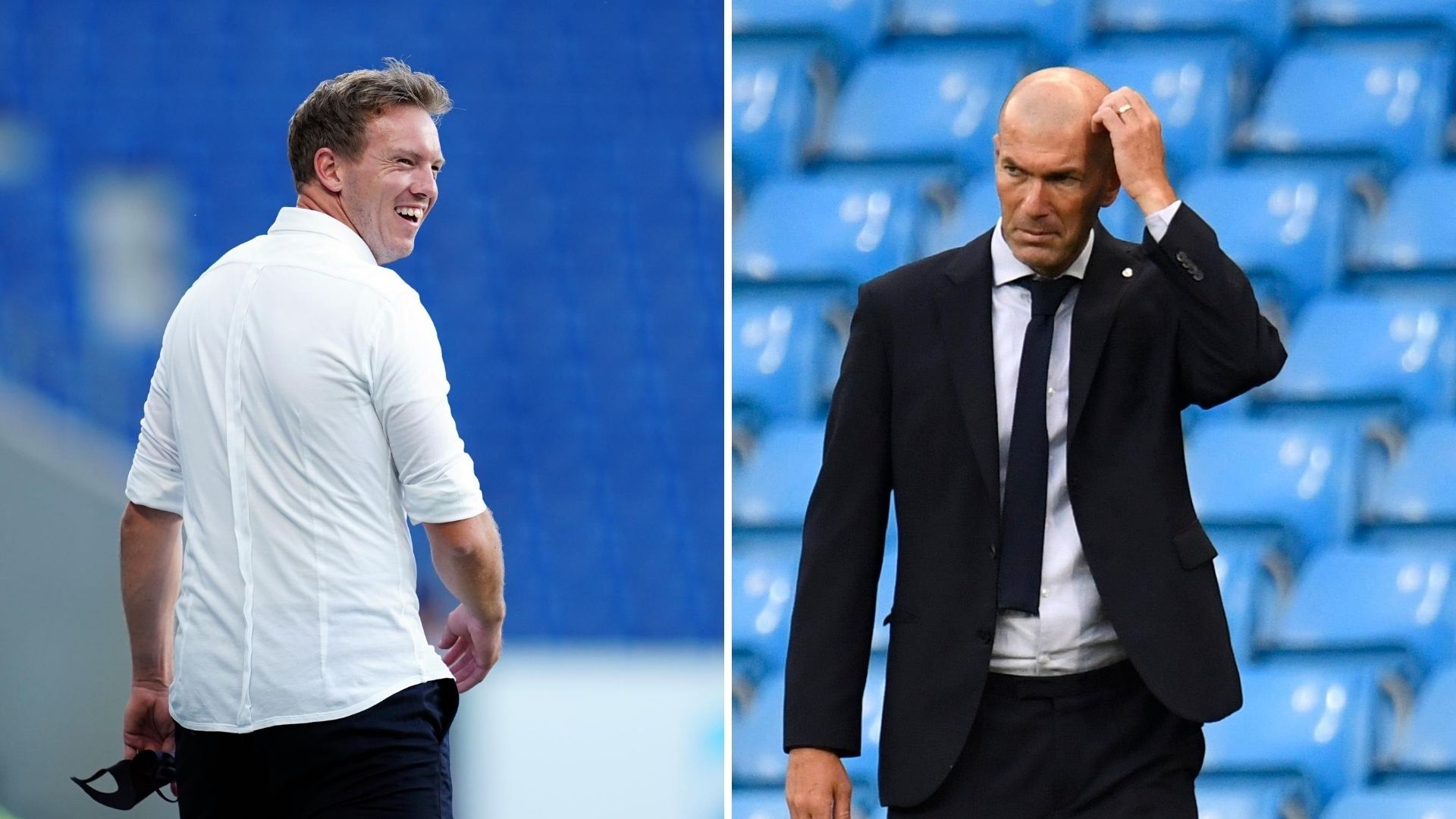Nagelsmann y Zidane, Leipzig y Real Madrid