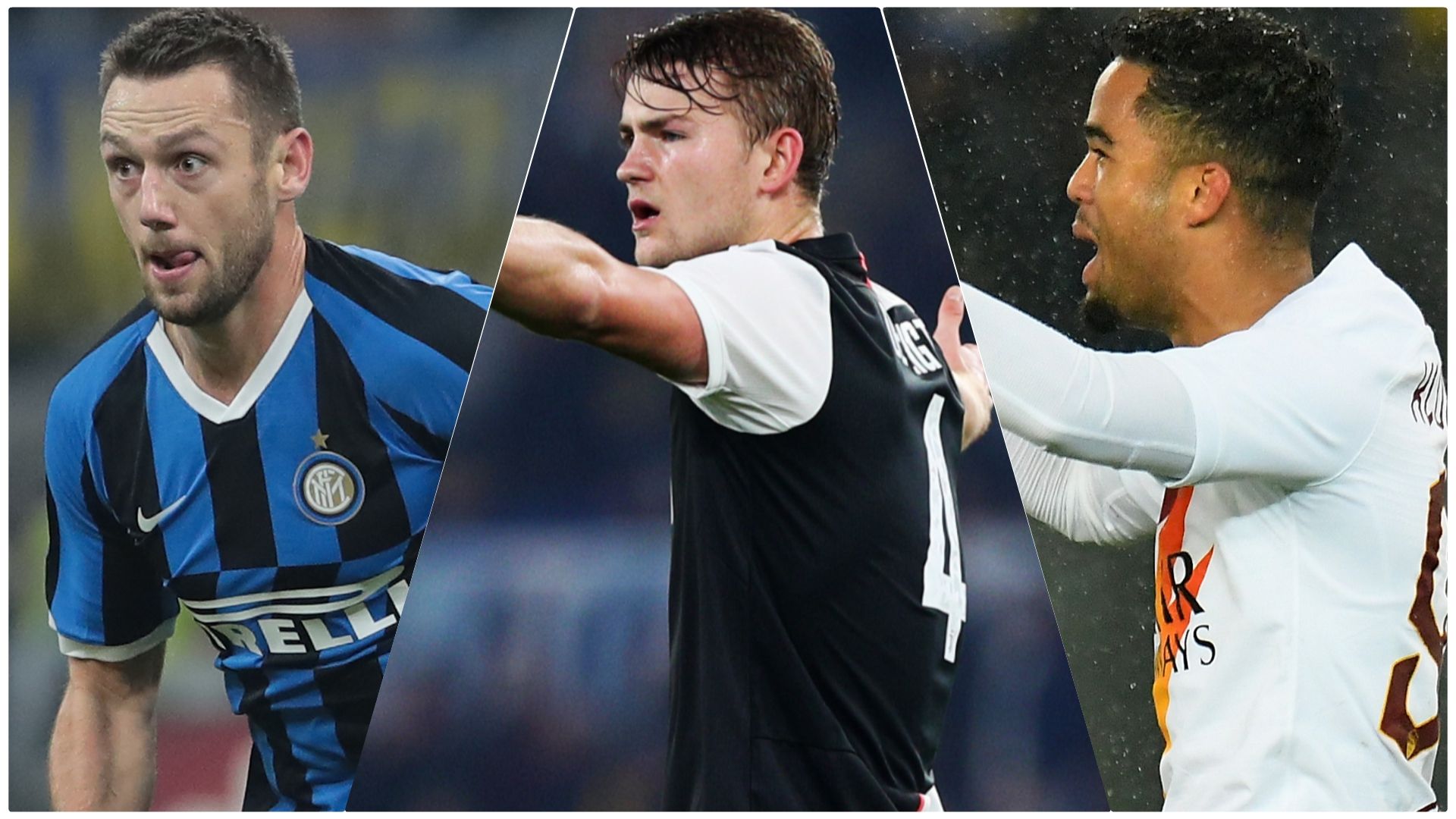 Stefan de Vrij Matthijs de Ligt Justin Kluivert GFX