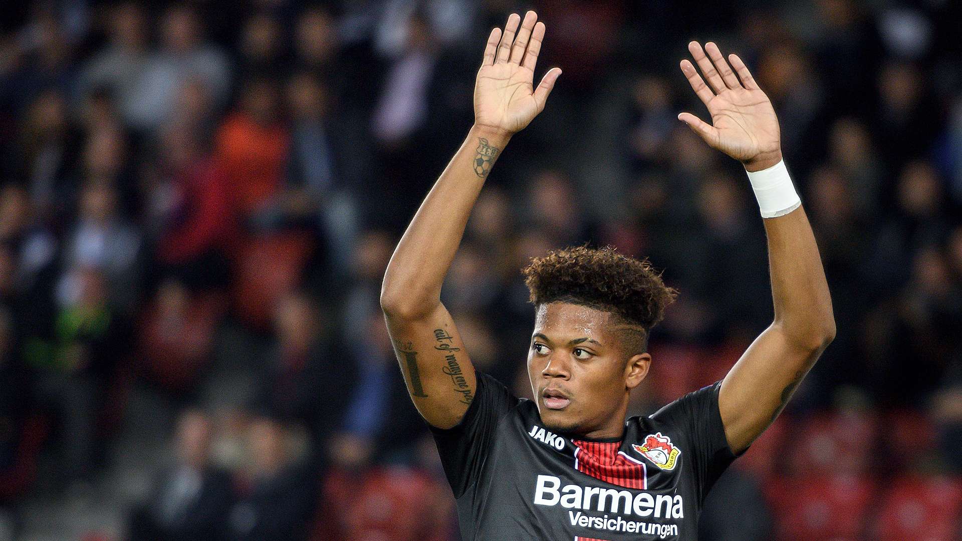 Leon Bailey Bayer Leverkusen