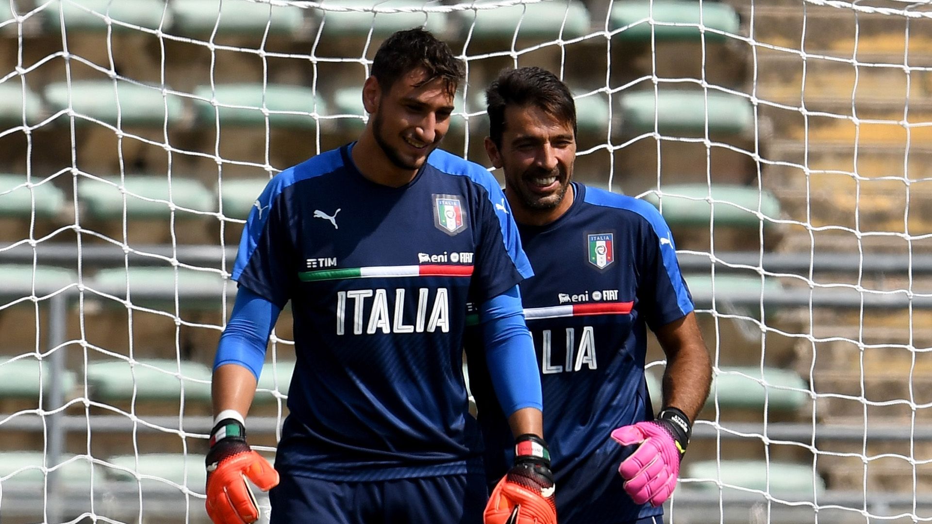 Gianluigi Donnarumma Gianluigi Buffon Italy