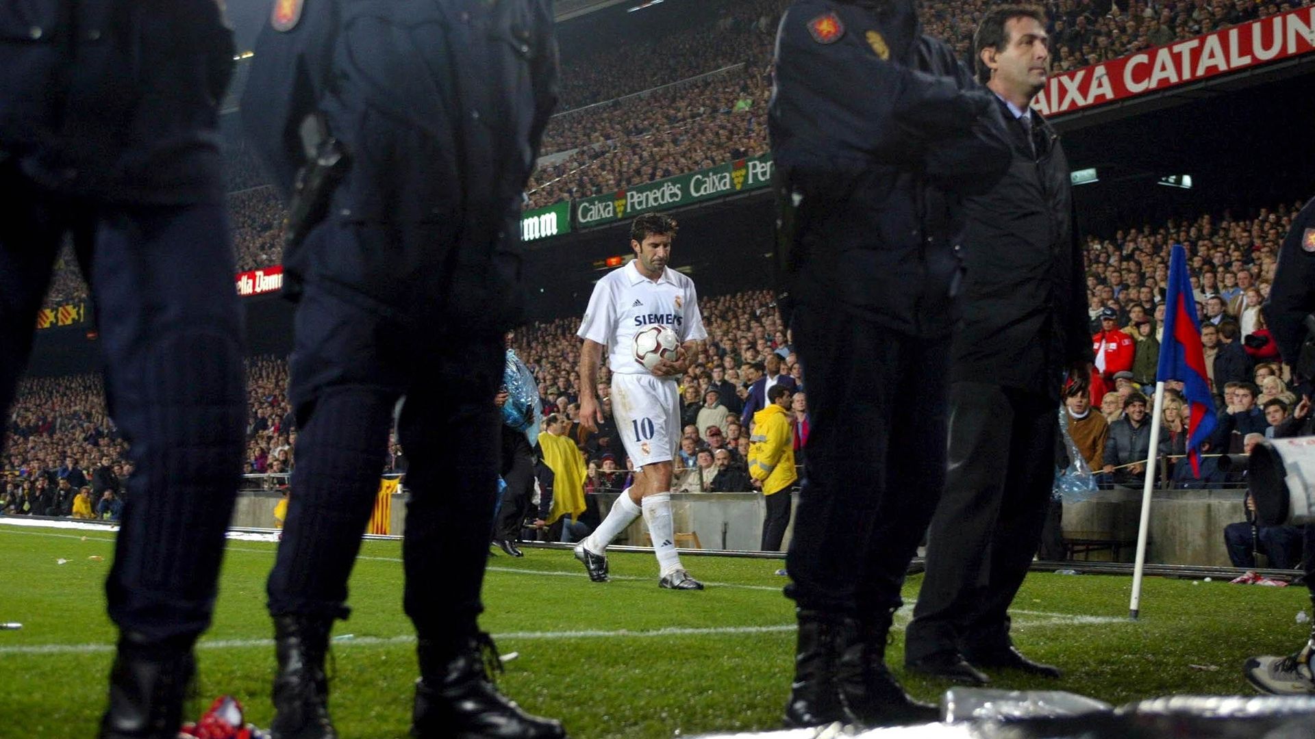 Luis Figo Real Madrid Barcelona