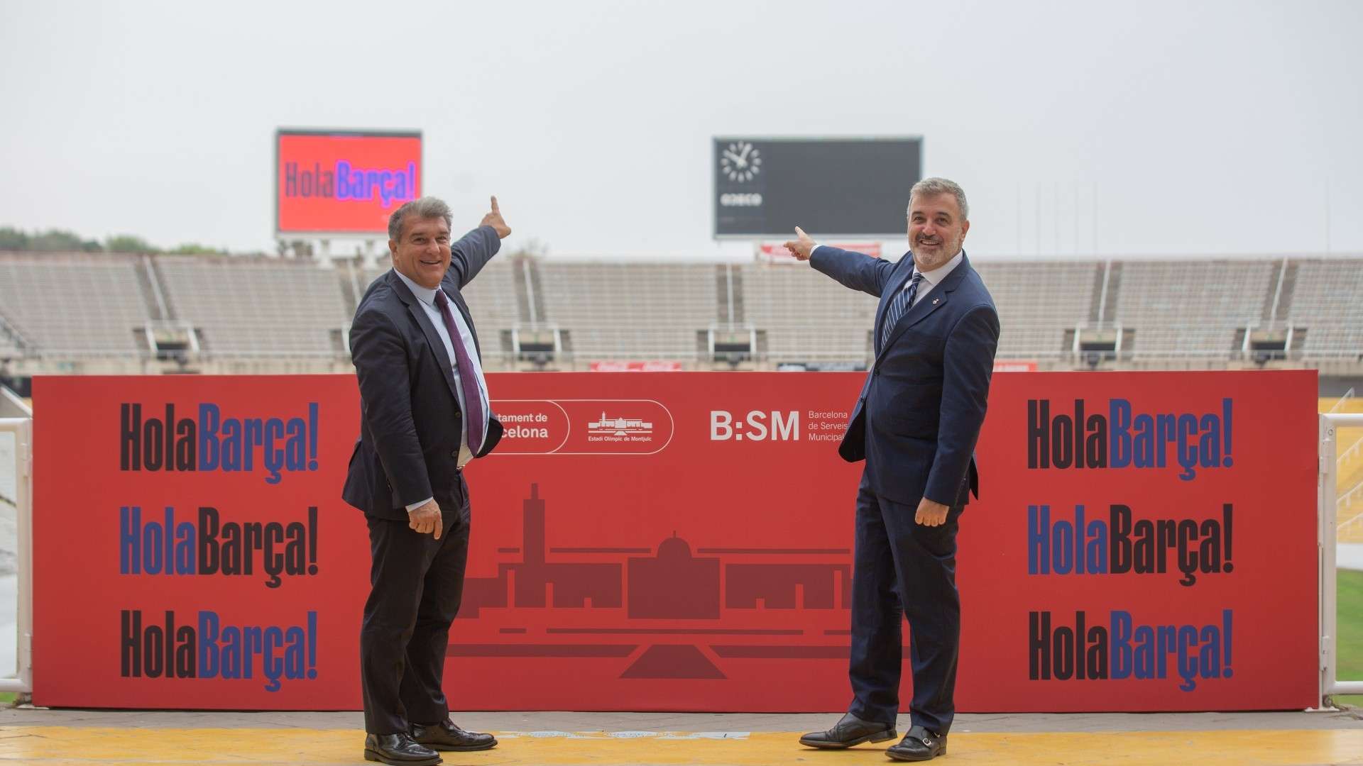 Joan Laporta Estadi Lluis Companys 2022-23