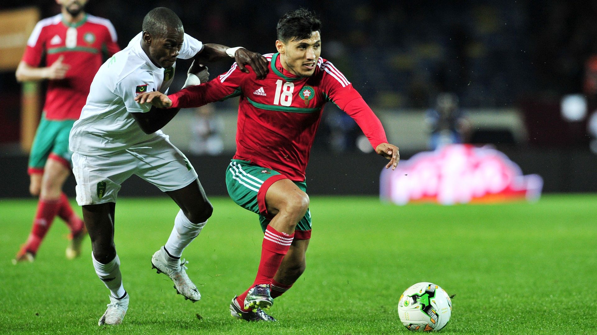 Abdelilah Hafidi Morocco Mohamed Wade Mauritania 2018 CHAN