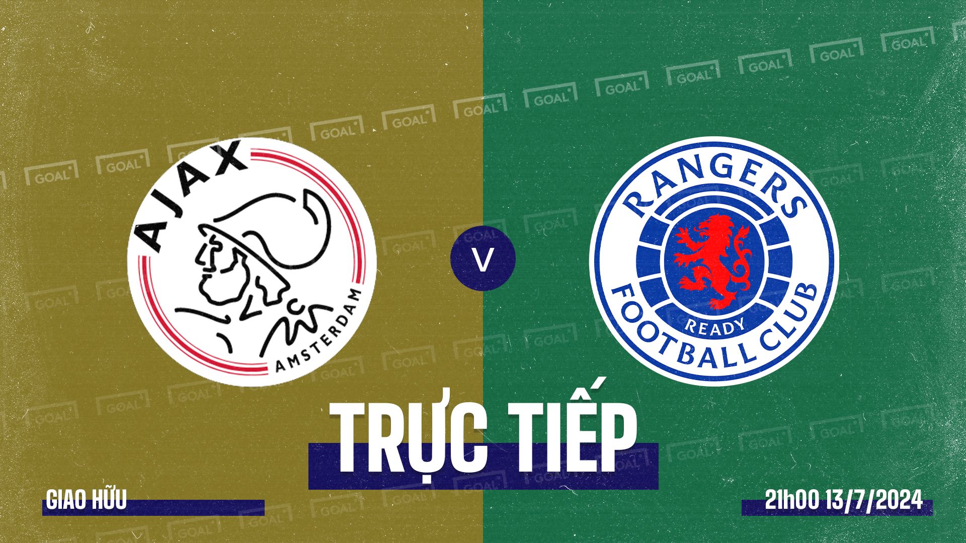 Ajax vs Rangers 2024 GFX