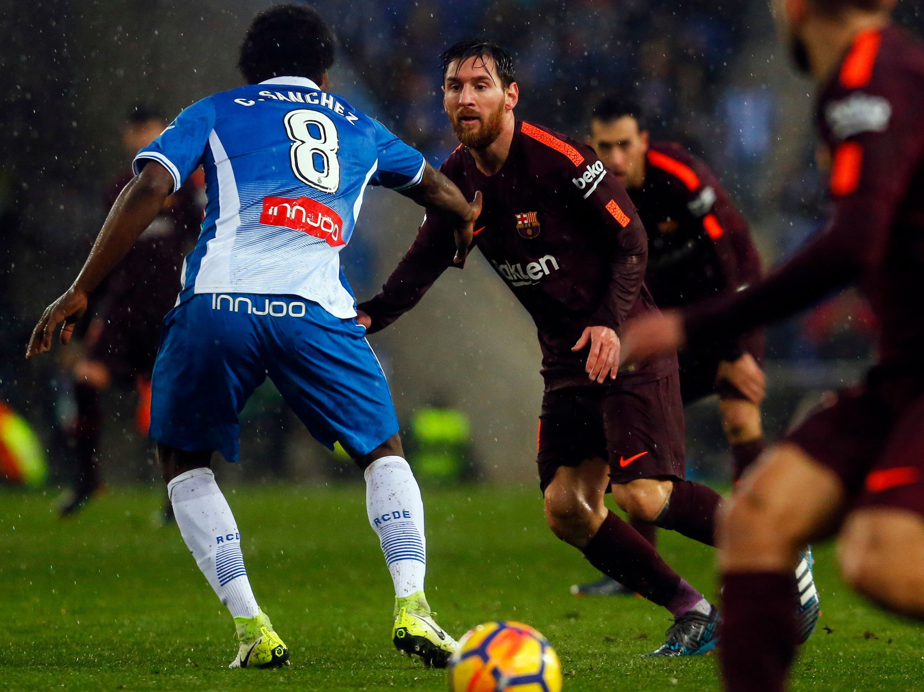 Lionel Messi Espanyol Barcelona LaLiga