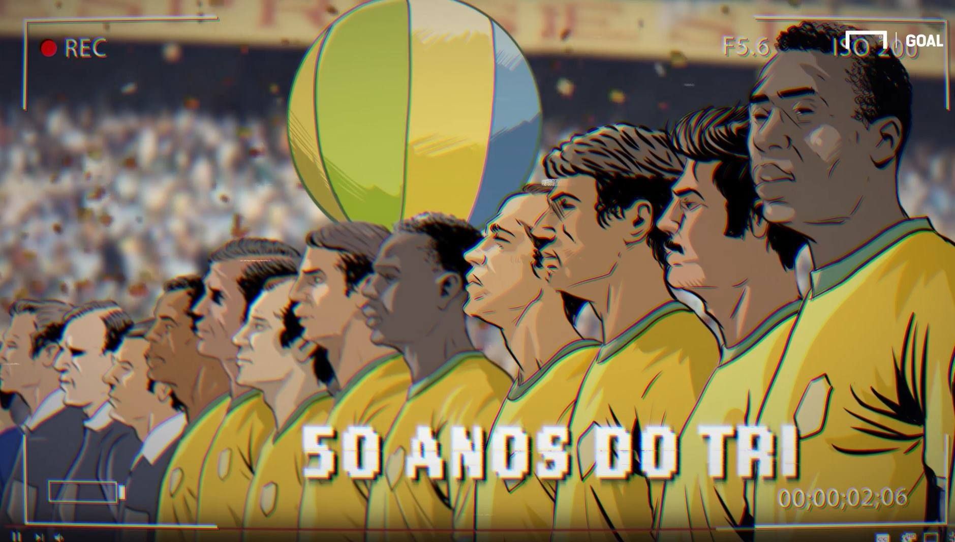 50 anos do Tri Goal Brasil