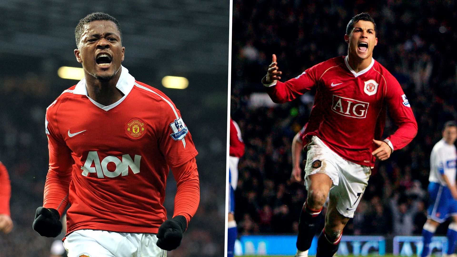 Patrice Evra, Cristiano Ronaldo