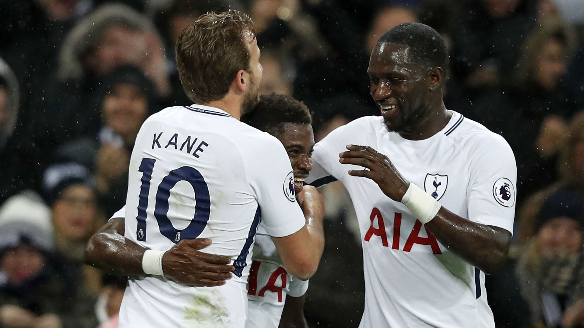 Serge Aurier Harry Kane Moussa Sissoko Tottenham Premier League