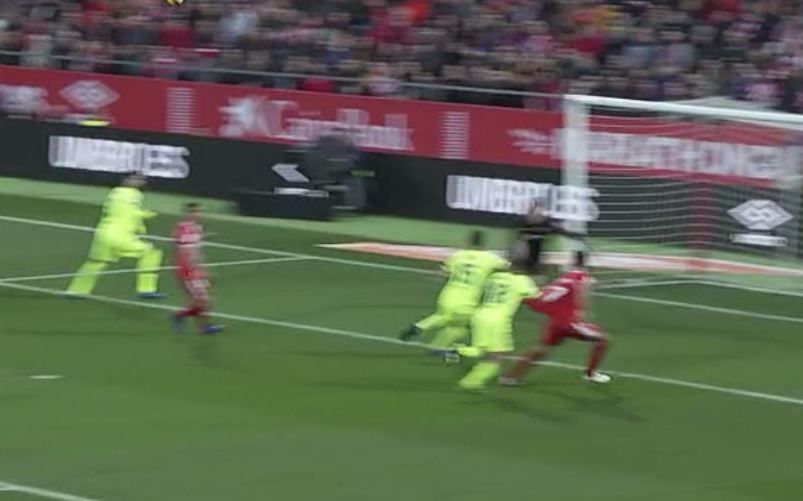 Stuani penalti Barcelona