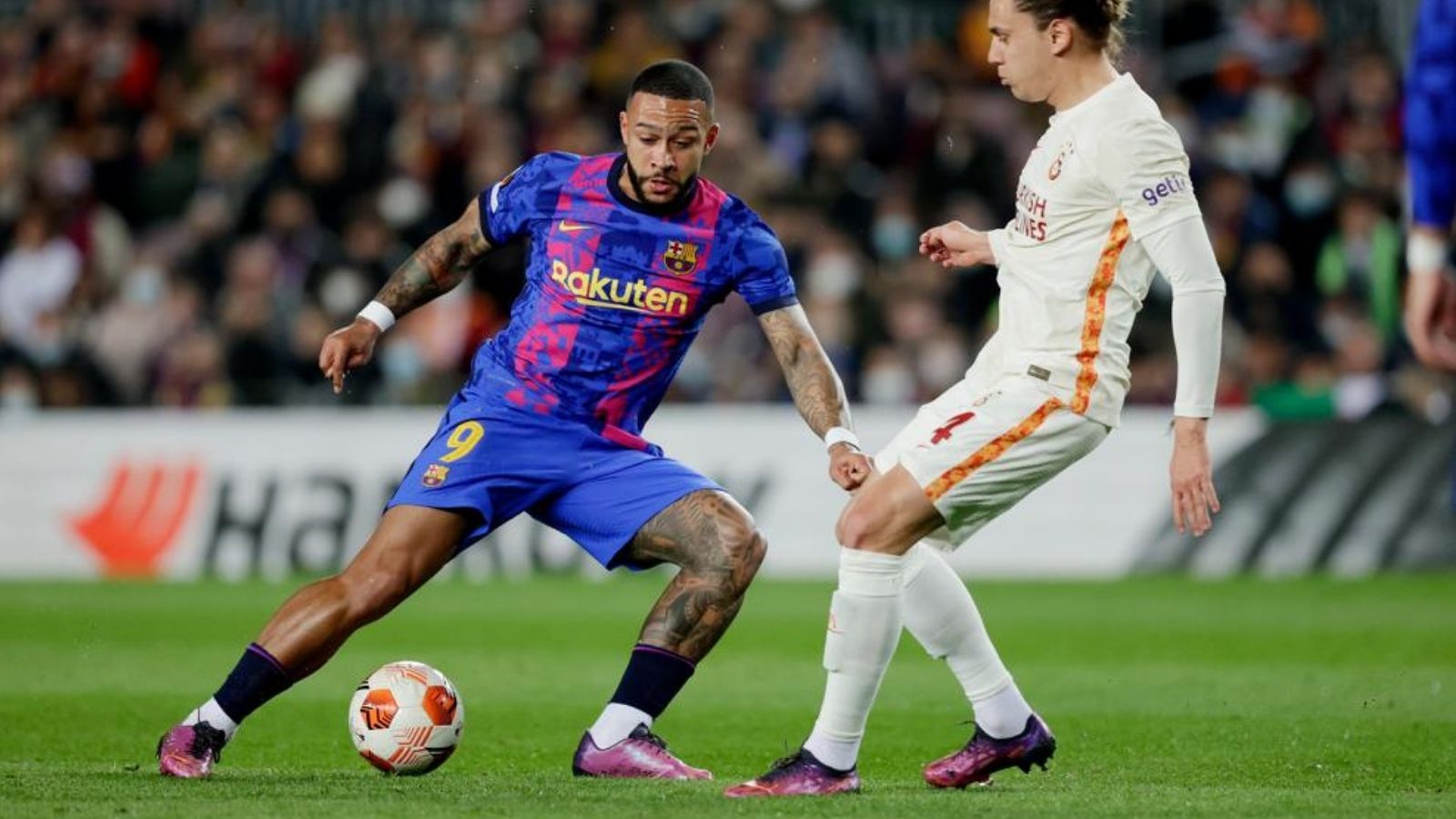 Memphis Depay, Barcelona vs. Galatasaray