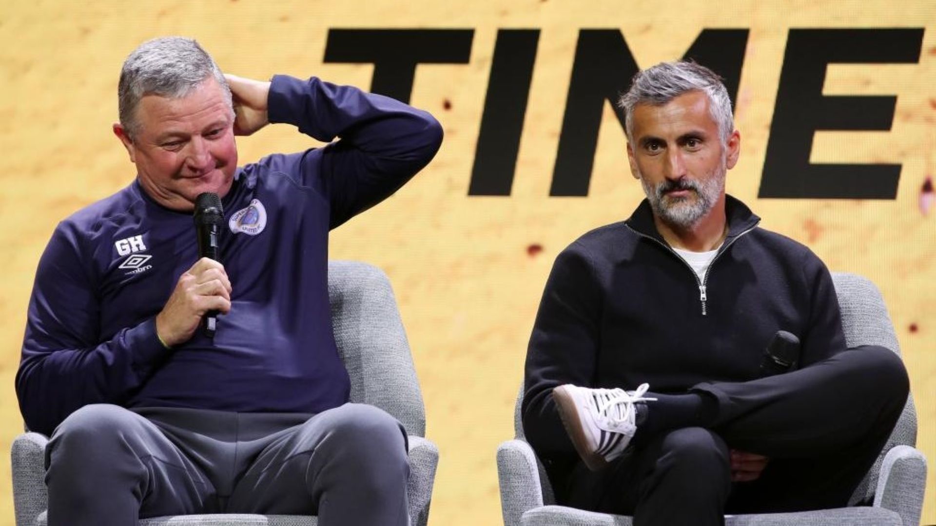 Gavin Hunt and Jose Riveiro