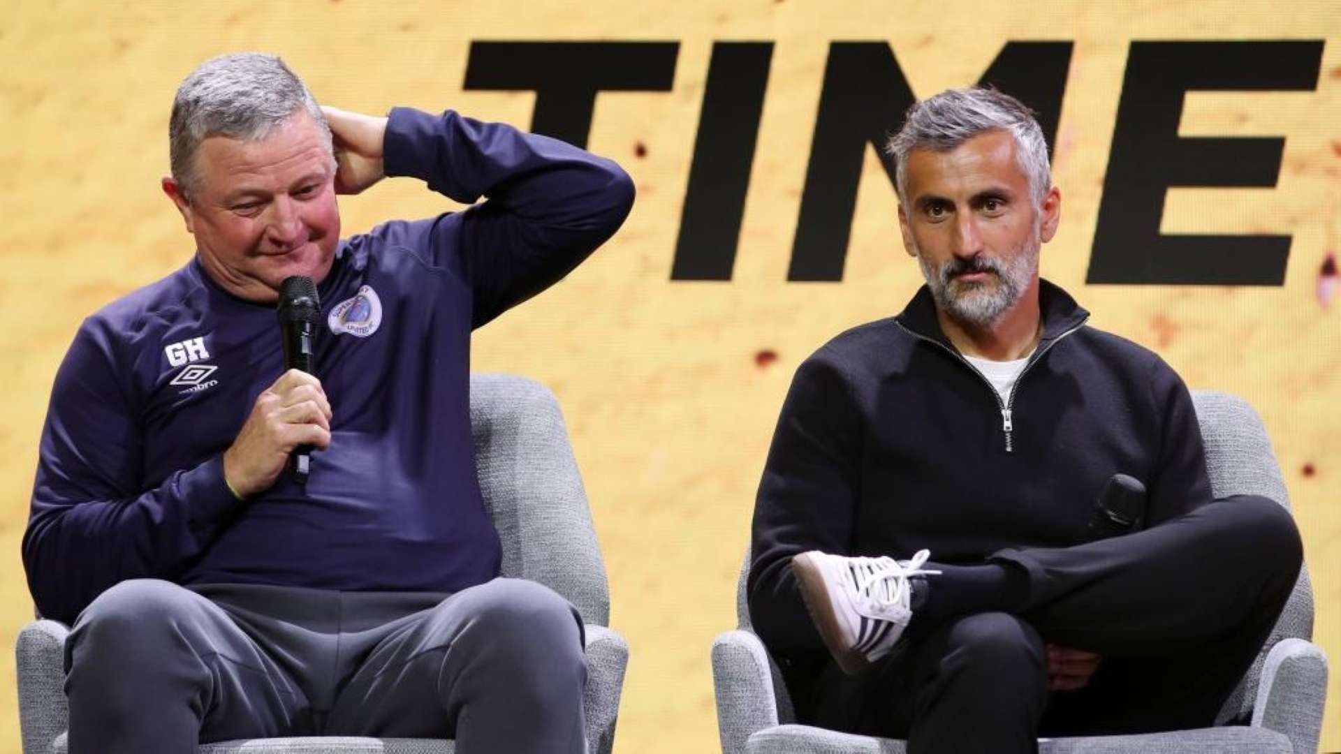 Gavin Hunt and Jose Riveiro