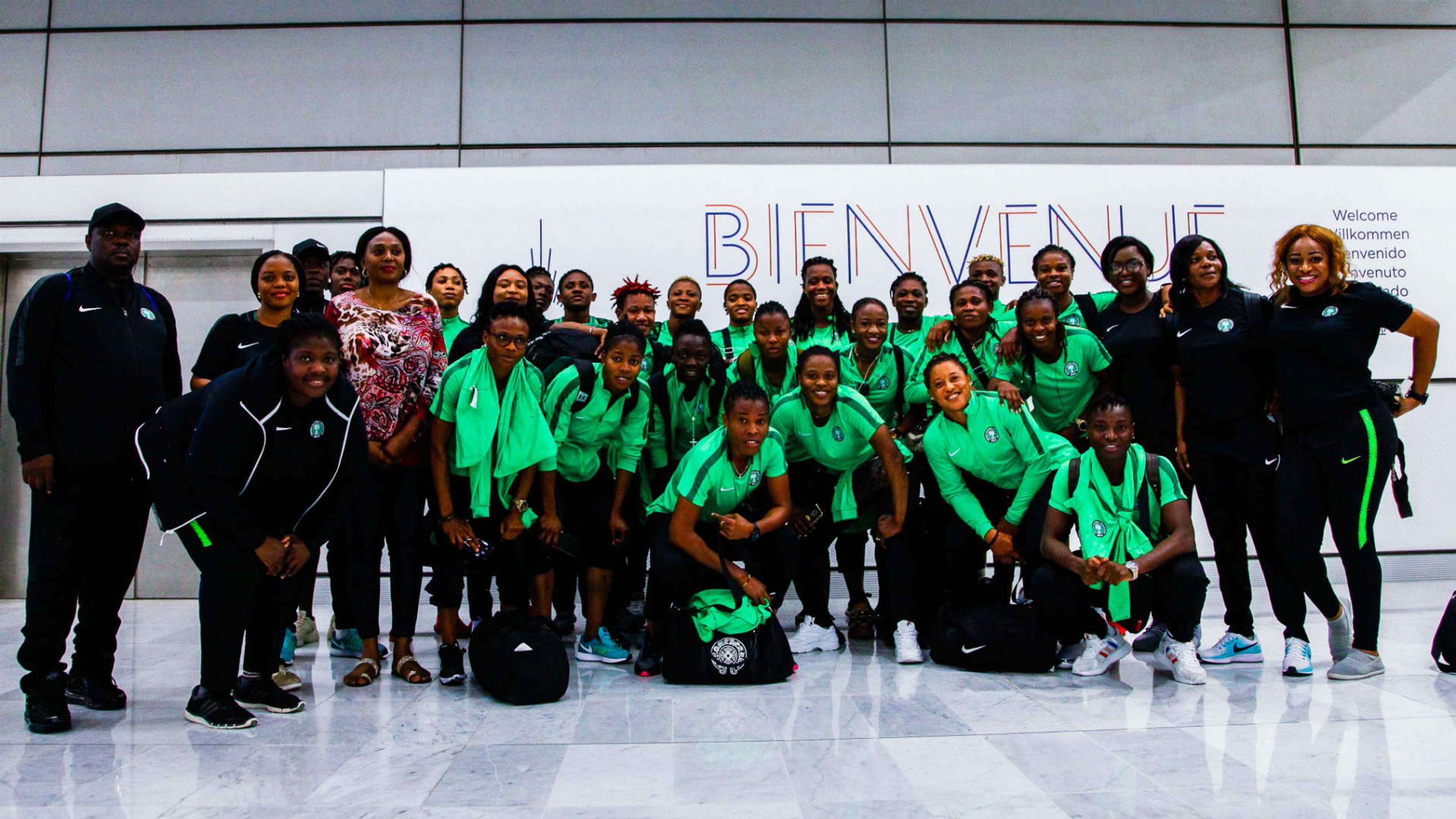 Super Falcons in France for World Cup