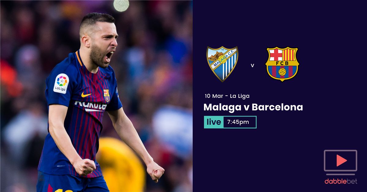 Malaga Barca graphic