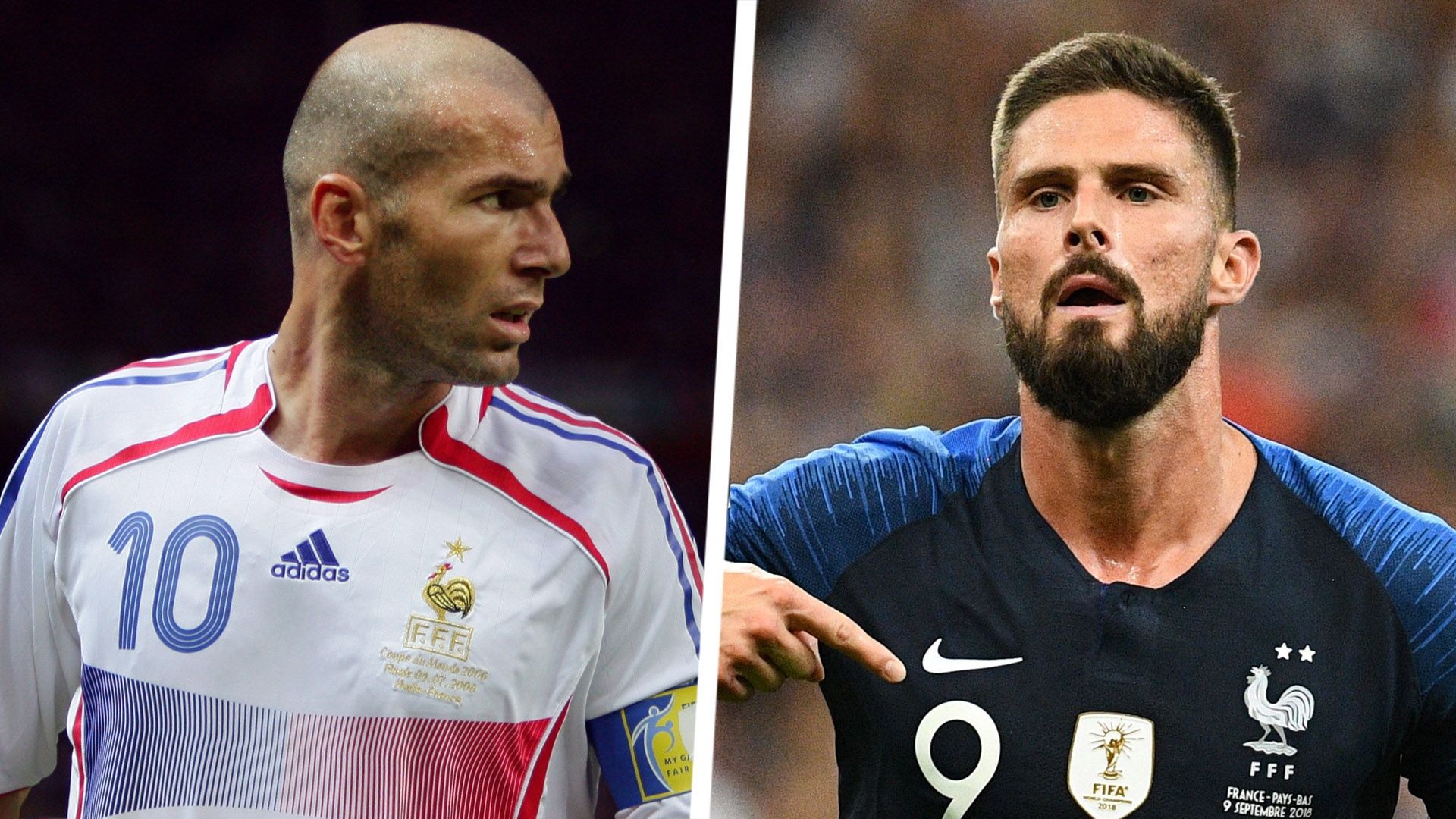 Zinedine Zidane Olivier Giroud Split
