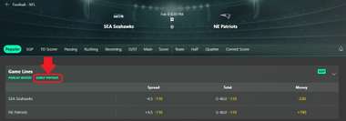 bet365 early payout super bowl