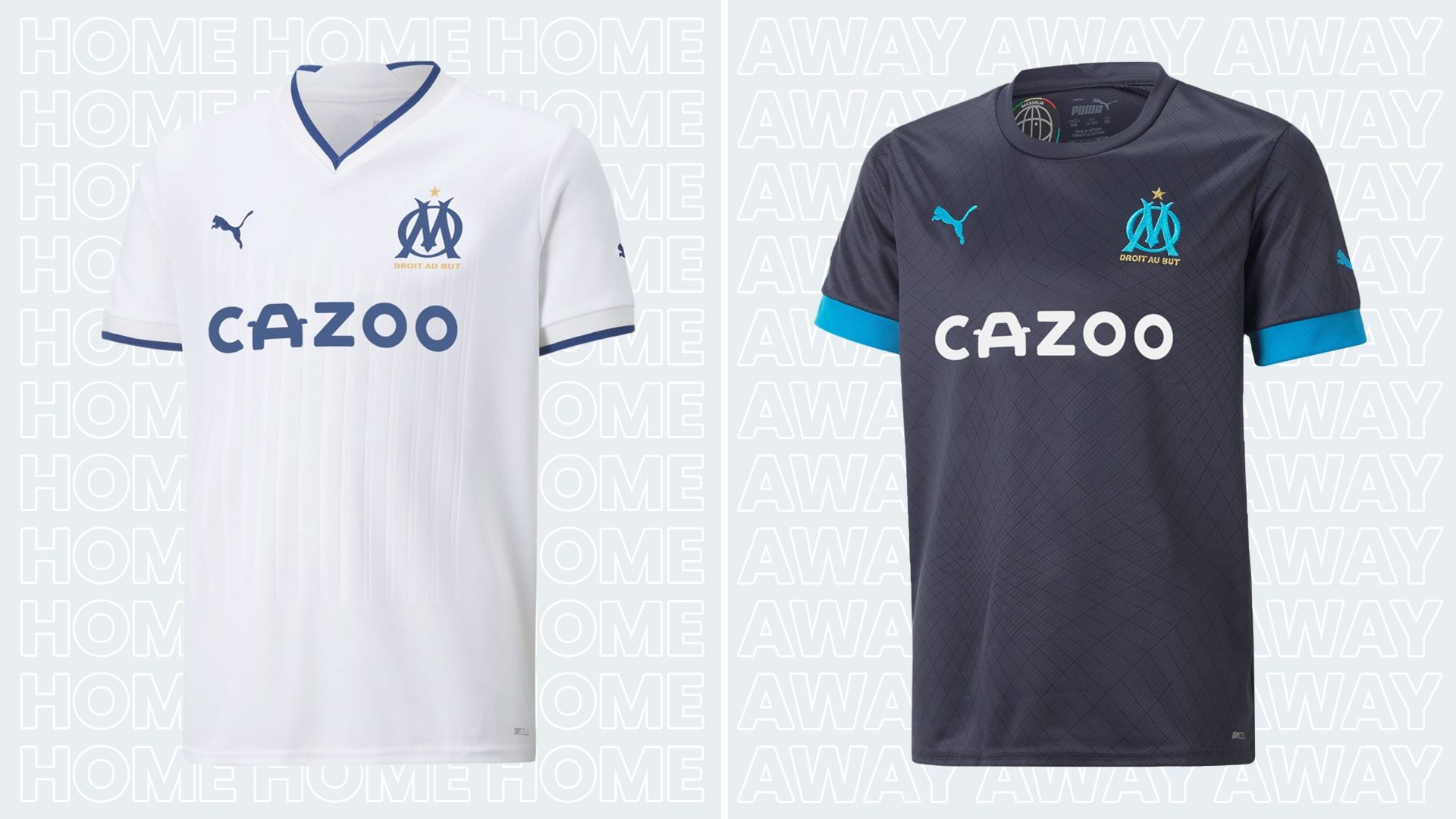 Marseille 2022-23 kits