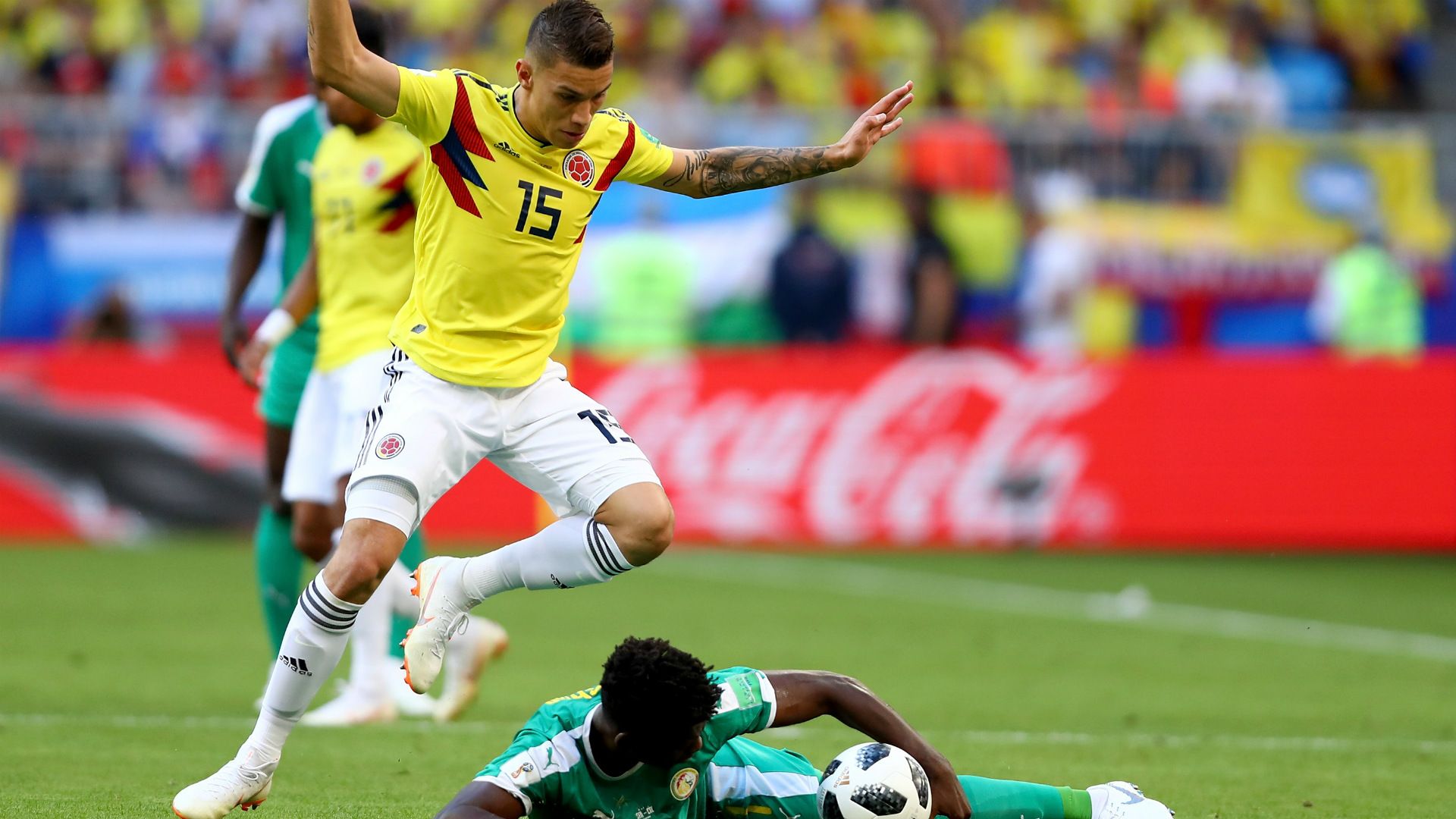 Uribe Colombia Senegal WC Russia 28062018