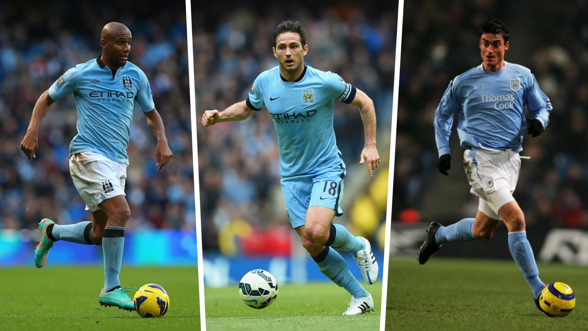 Maicon & Frank Lampard & Albert Riera 