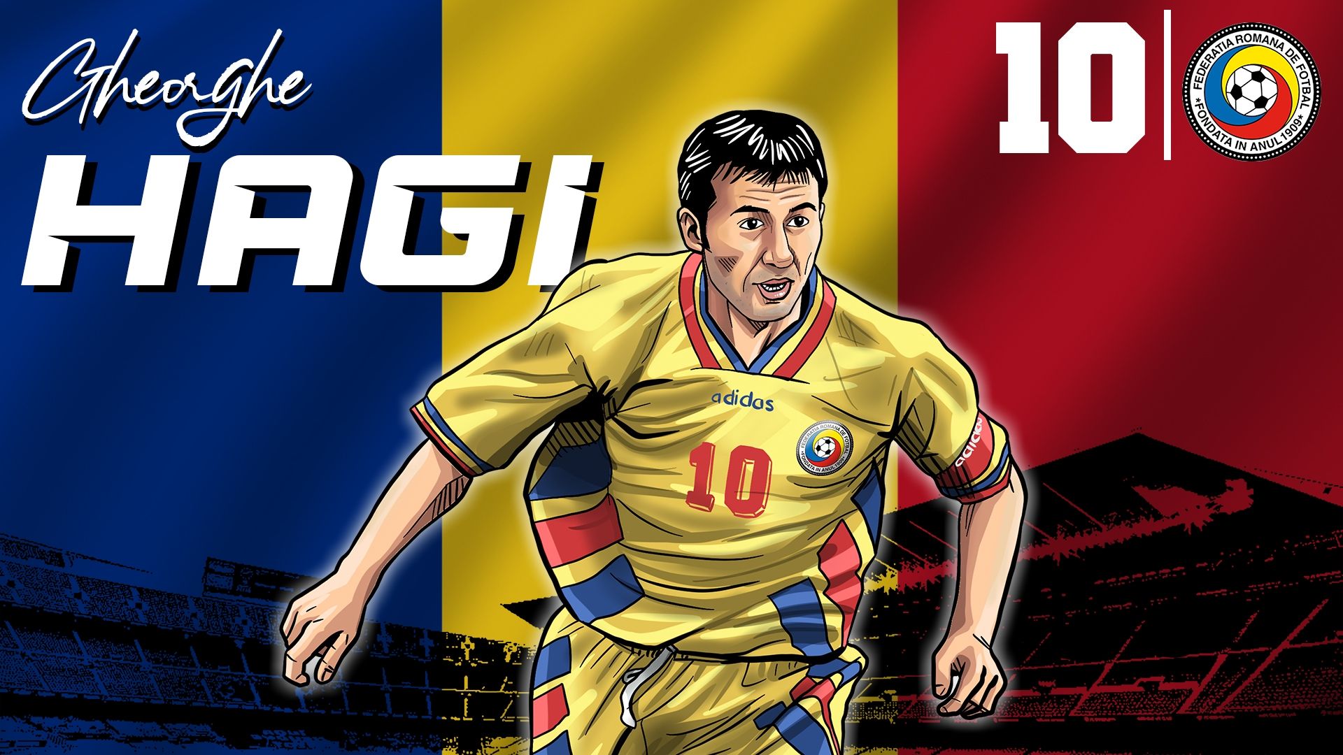 Gheorge Hagi Romania Cult Hero HIC 16:9