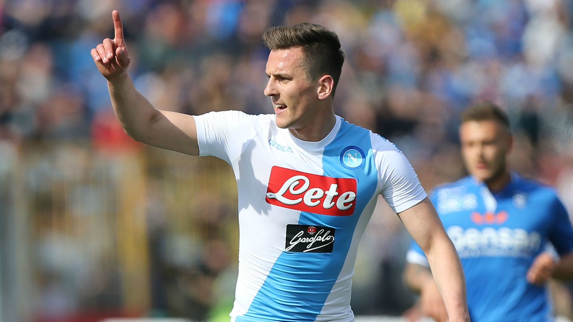 Arkadiusz Milik Napoli Serie A 2016-17