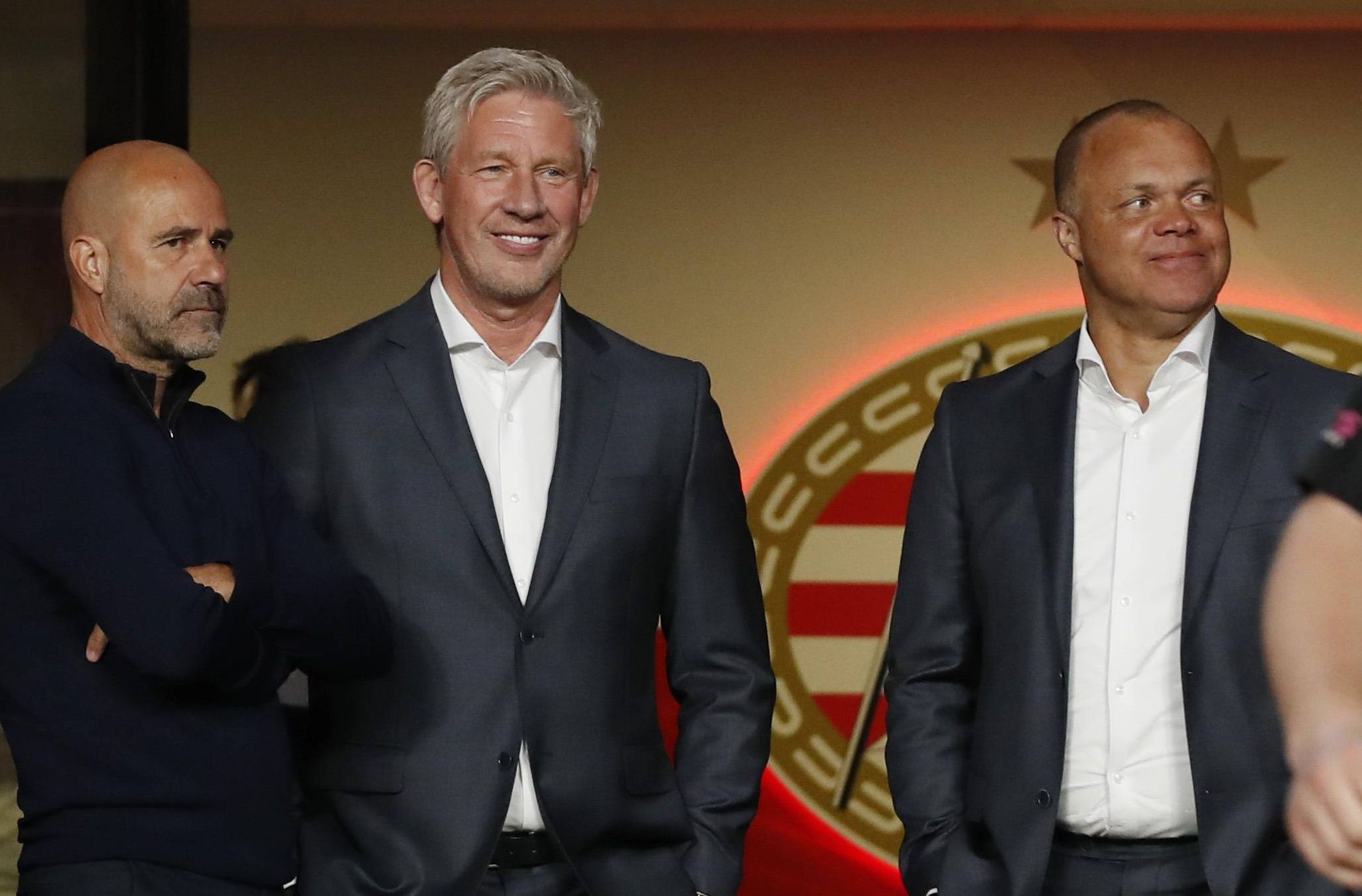 Peter Bosz, Marcel Brands, Earnest Stewart