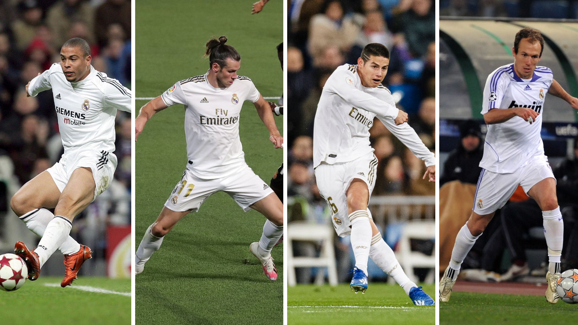 bale ronaldo de lima, arjen robben, James