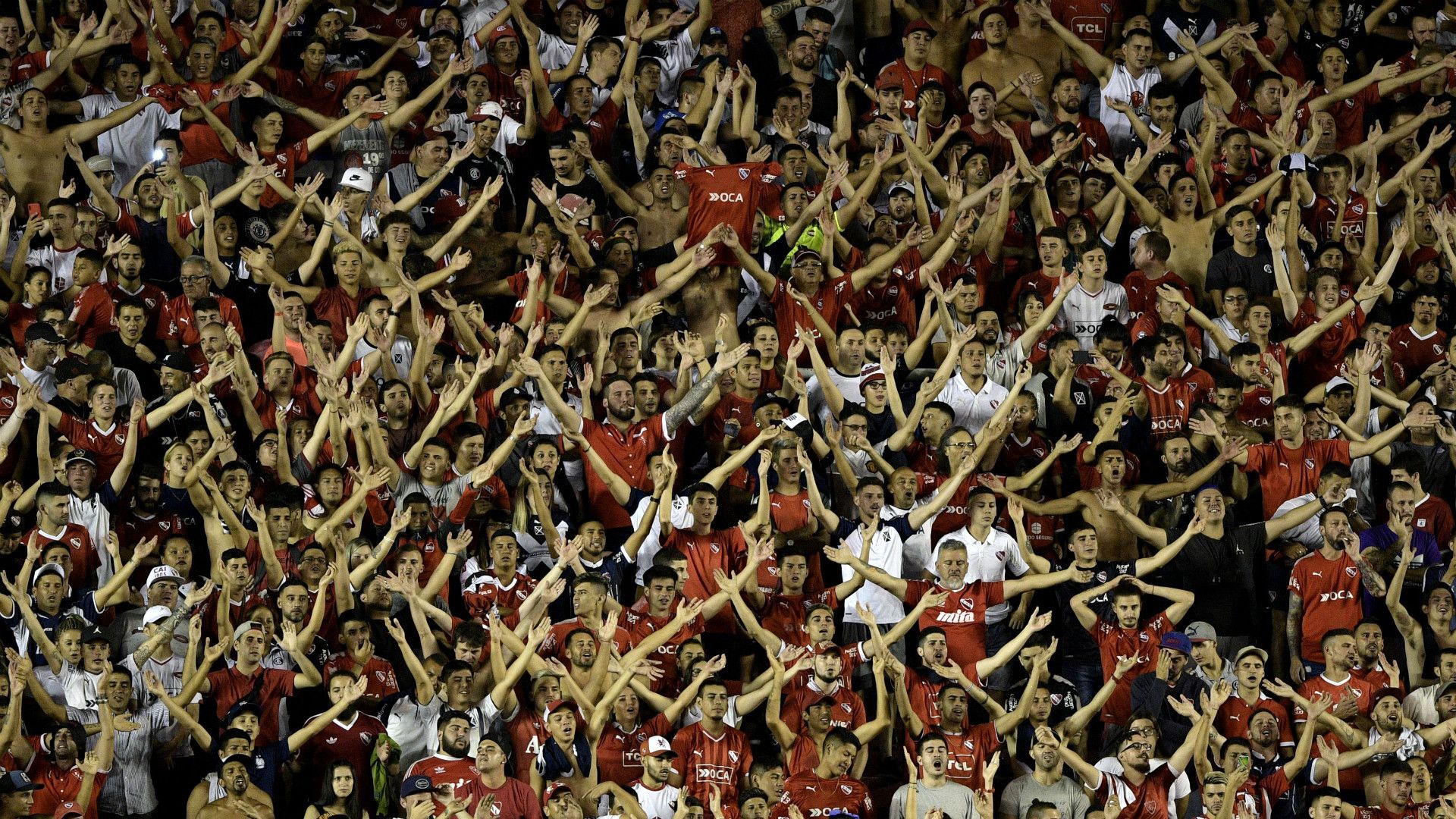 Fans Independiente Fortaleza Copa Sudamericana 13022020