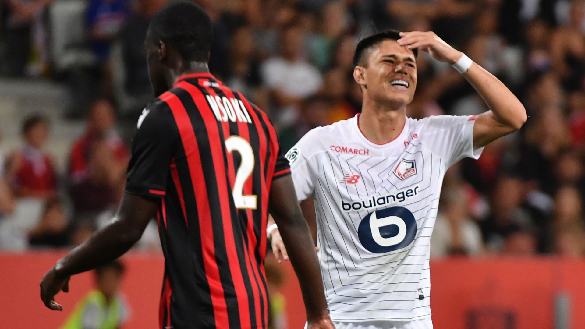 Luiz Araujo Nice Lille Ligue 1