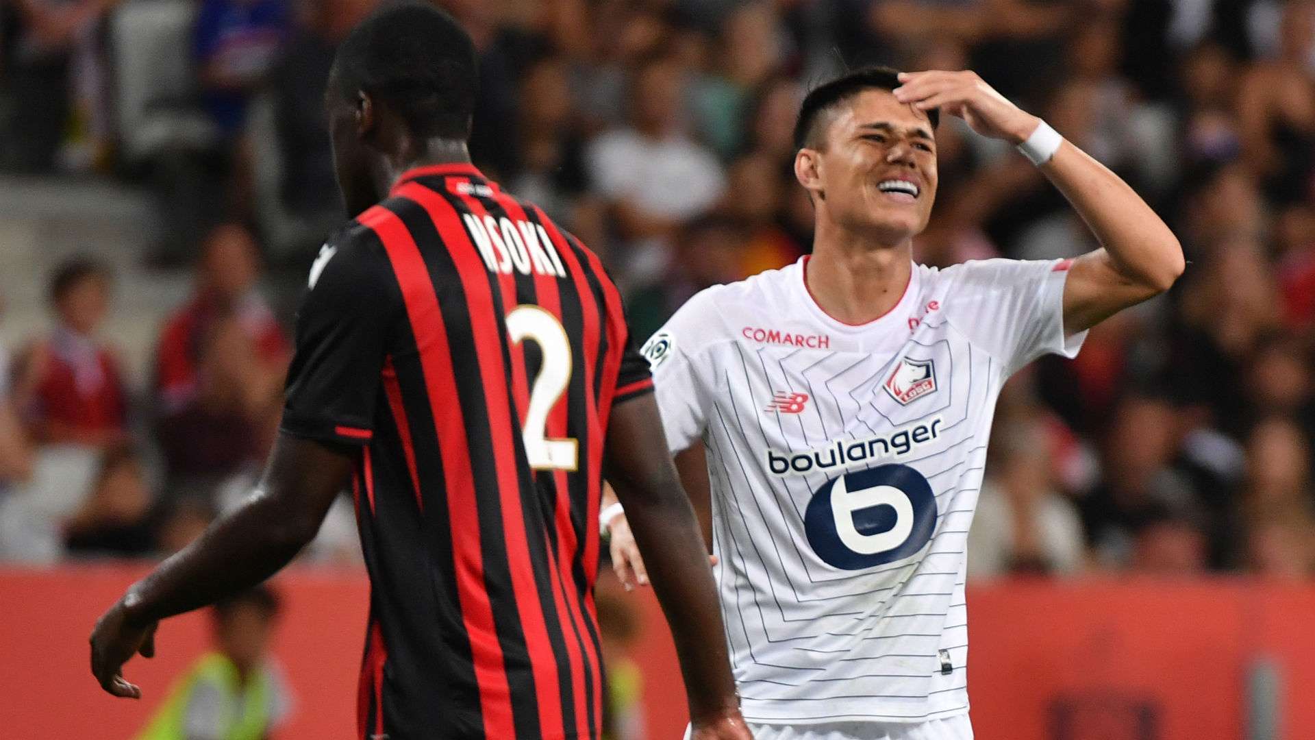 Luiz Araujo Nice Lille Ligue 1