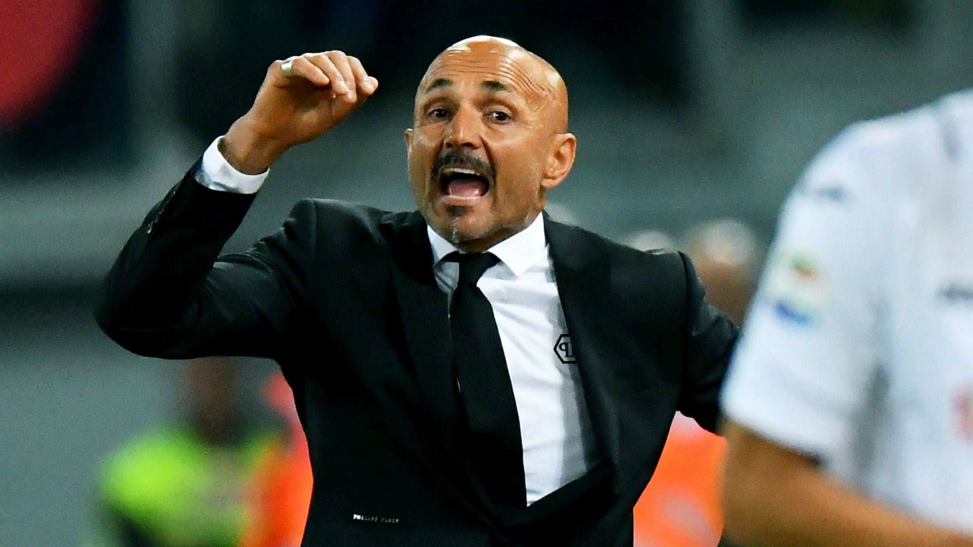 Luciano Spalletti Roma coach