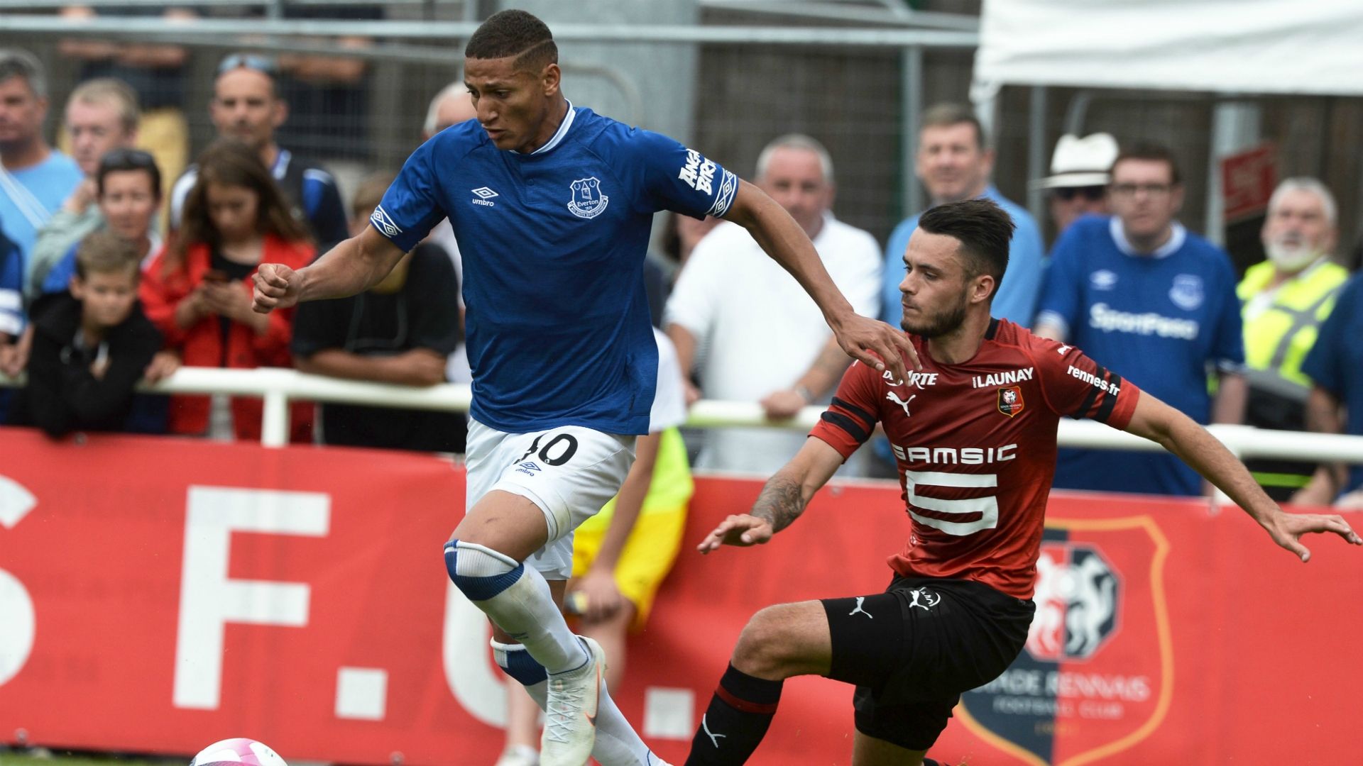 Richarlison Everton Rennais | 28072018