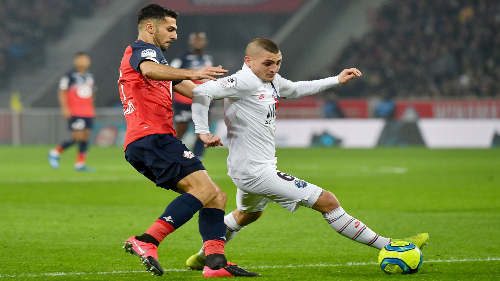 Verratti Celik - Lille PSG 26012020